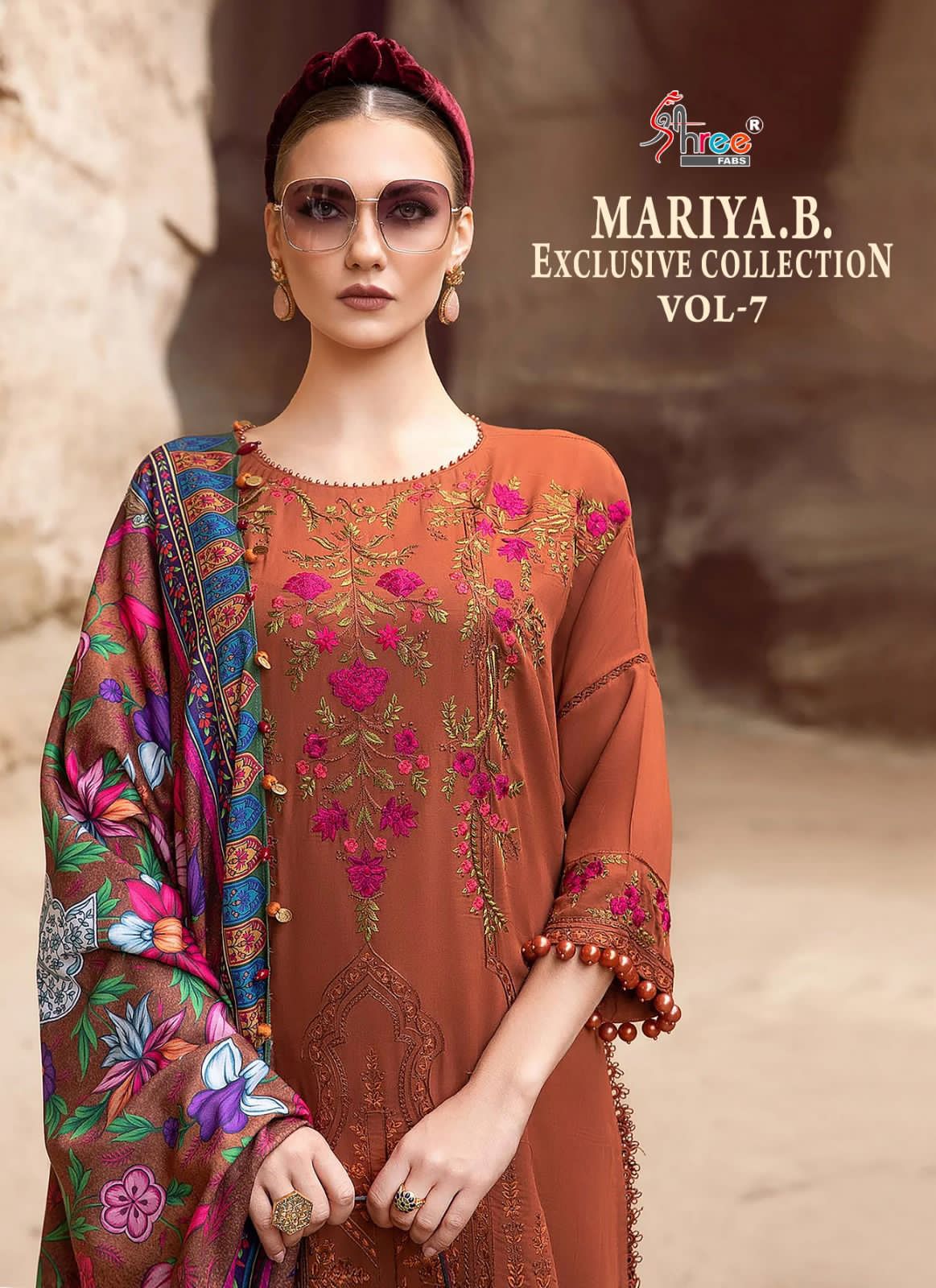 SHREE FABS MARIYA VOL 7 COTTON PAKISTANI SALWAR SUITS WHOLESALER IN SURAT